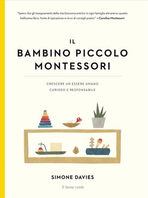 cover image of Il bambino piccolo Montessori
